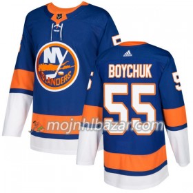 Dresovi New York Islanders Johnny Boychuk 55 Adidas 2017-2018 Royal Authentic - Muške